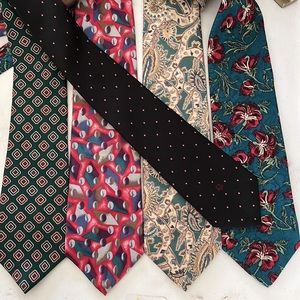 Christian Dior Monsieur Ties 5 pc lot